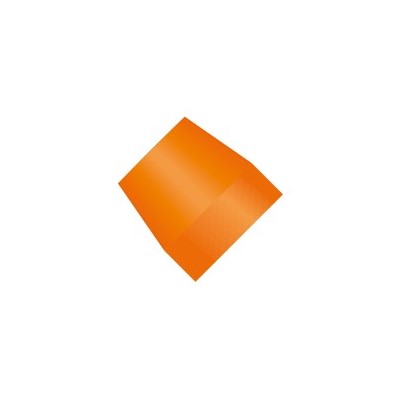 Upchurch Scientific Flangeless Ferrule for 3.0 mm OD Tubing, M6 or 1/4-28 Flat-Bottom, Tefzel ETFE, Orange, Single - P-343 - Click Image to Close